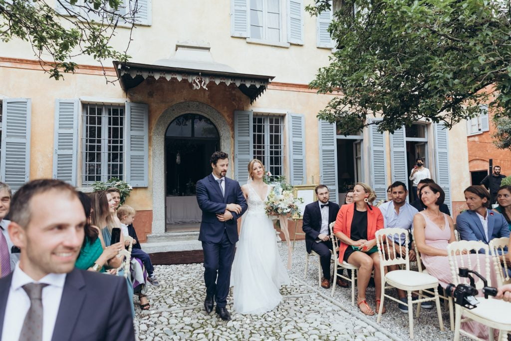 Villa Regina Teodolinda Wedding Ceremony